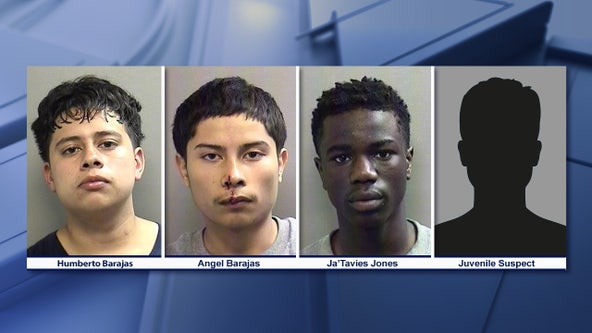 4 arrested for violent Arlington crime spree that left 1 dead, 1 injured