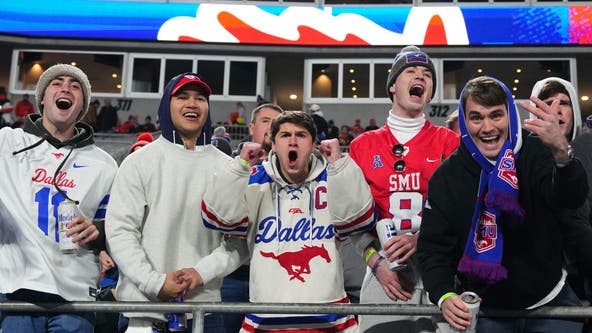 SMU fans celebrate rise from 'death penalty' to College Football Playoff