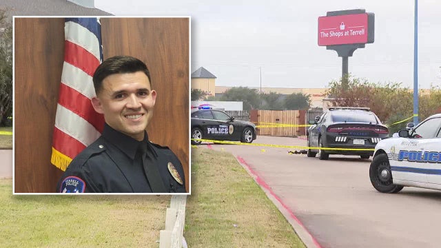 Terrell police officer shot and killed after pulling over truck with expired plates