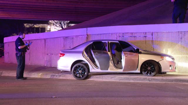 Teen girl found shot inside crashed car in Dallas
