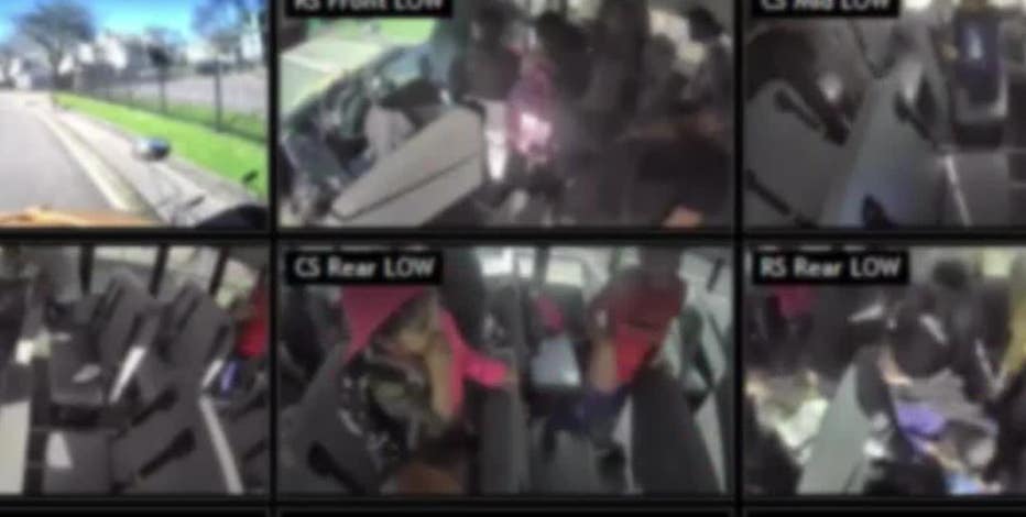 Video captures chaos as Richardson ISD bus driver is attacked