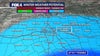 Dallas weather: The deep freeze continues, flurries Monday night