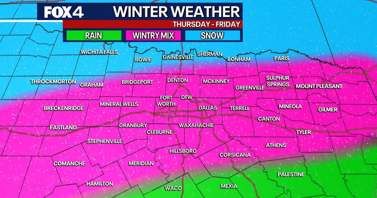 Dallas weather: Freezing temperatures expected next week. Will we see ...