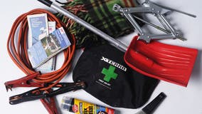 What should be in your winter weather vehicle emergency kit