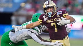 Lincoln Pare rushes for a 73-yard TD late and Texas State beats North Texas in First Responder Bowl