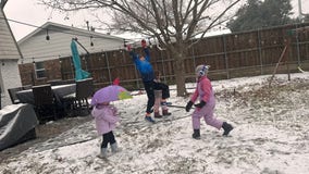 PHOTOS: North Texans enjoy the snow across DFW