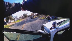 VIDEO: Man pointing replica gun at cars shot by Dallas police