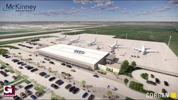 McKinney Airport passenger terminal construction begins
