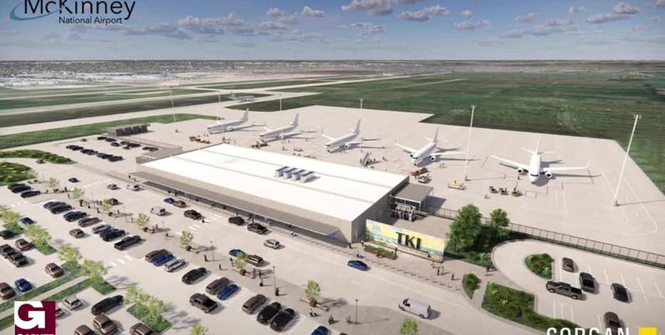 McKinney Airport passenger terminal construction begins