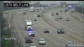 Plano police chase suspect in stolen SUV on Hwy. 75