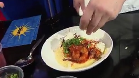 Greek-style shrimp & grits recipe from Nikki's Greek Bistro and Lounge | The Ten