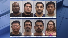 8 arrested in Irving police prostitution sting