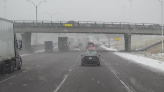 Dallas weather: Road conditions across North Texas