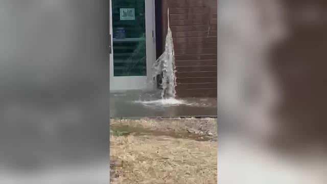 Frisco Lone Star High School deals with water leak