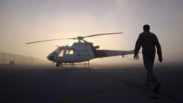 Laser from Mexico pointed at helicopter patrolling Texas border