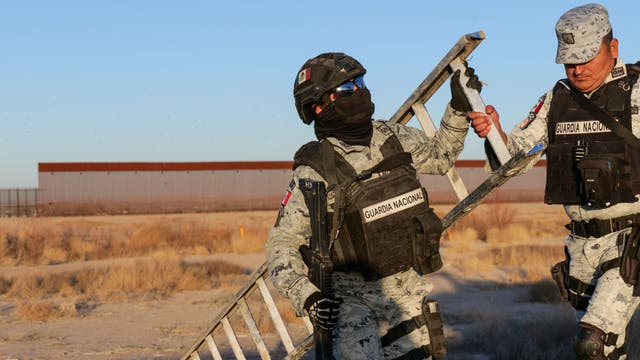 Mexico deploys first troops at US border near El Paso