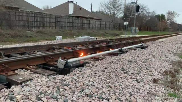 DART will light fires along train tracks to keep you safe