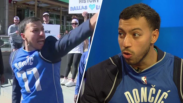 Viral Dallas Mavericks fan: 'I went through the 5 stages of grief'