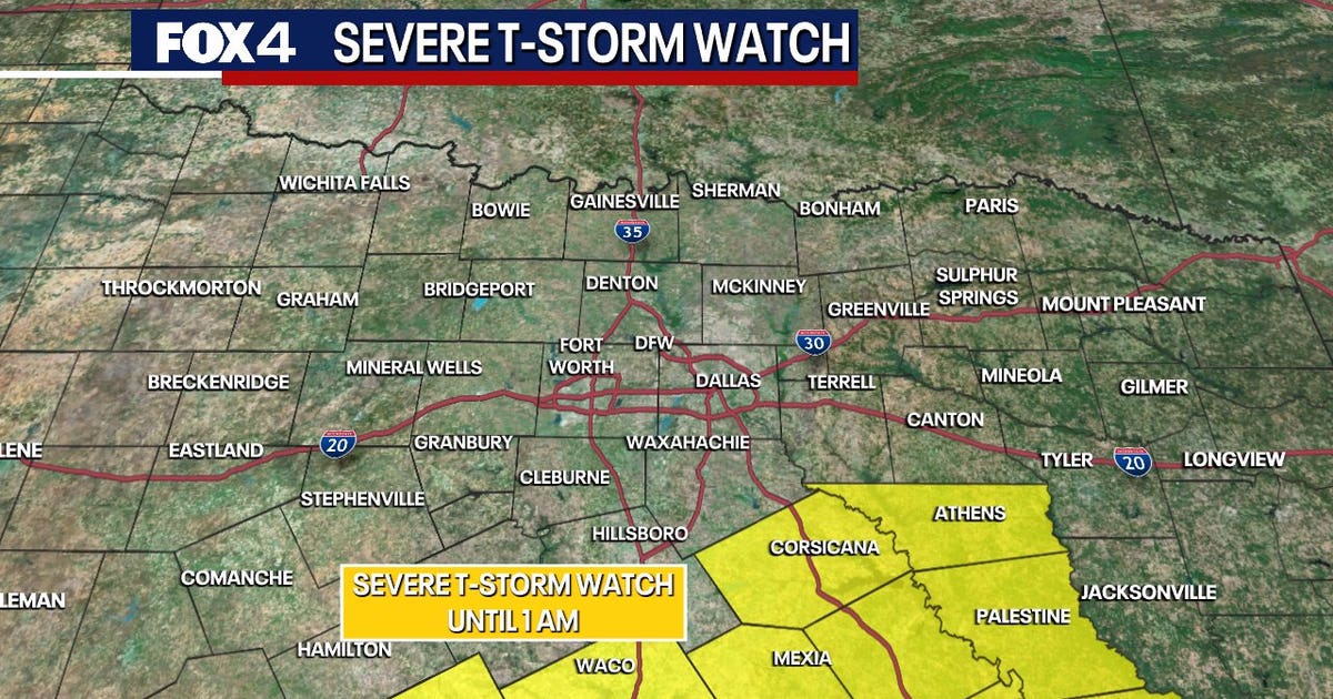 Dallas weather: Some could see strong storms Sunday night | FOX 4 ...