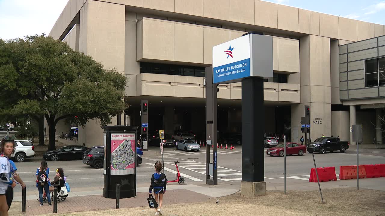 Dallas NCA incident: Downtown convention center damage is from 2019, police say Dallas NCA incident: Downtown convention center damage is from 2019, police say