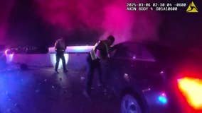 Rowlett officer rescues suspected drunk driver who crashed into his squad car