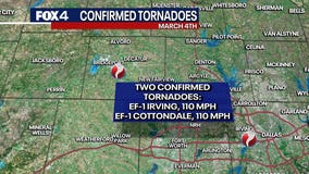 Wise County tornado: 2nd EF-1 twister confirmed near Cottondale