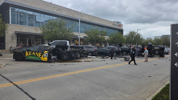 Frisco driver suffered medical emergency before crashing into 7 cars at The Star, police say