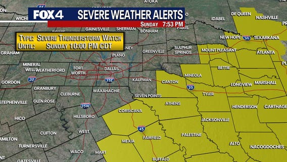 Dallas weather: Severe Thunderstorm Watch in effect, hail falls in Tarrant County