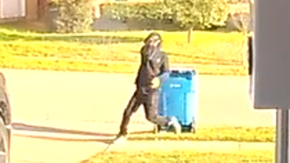 Lewisville shooting: Video captures masked man shooting up house before running off