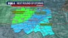 Dallas weather: Rain and small hail possible Thursday