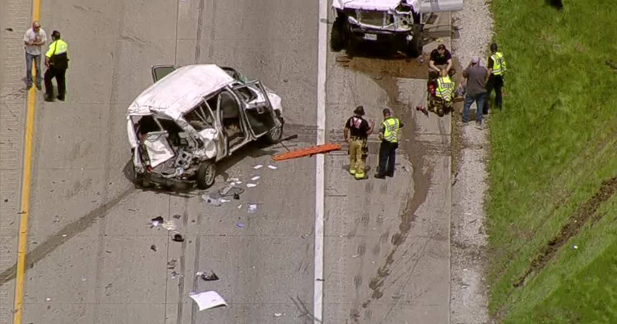 Crash on I-35 in Denton sends 9 to the hospital | FOX 4 Dallas-Fort Worth