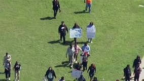 Wilmer-Hutchins High School reopens following shooting, students walk out in protest