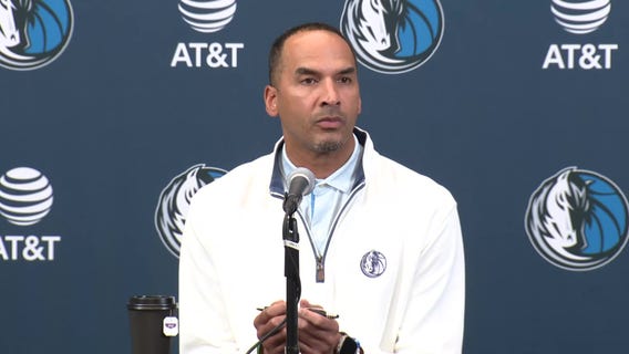 Nico Harrison reacts to Dallas Mavericks getting first overall pick