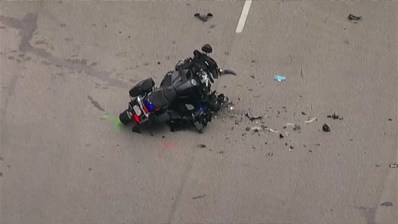 Southlake motorcycle officer hurt in crash