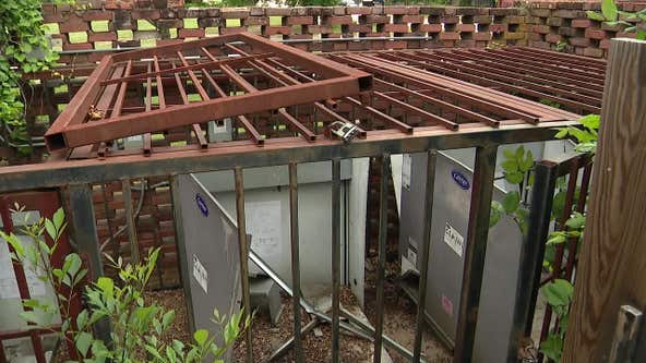 Thieves steal 11 AC units before flooding Oak Cliff church