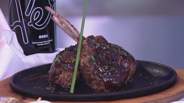 Prime rib with truffle merlot demiglaze recipe from Perry's Steakhouse