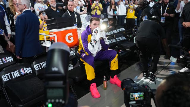 WATCH: Emotional Luka Dončić reacts to Mavs tribute video