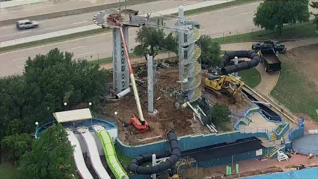 Six Flags Hurricane Harbor removes iconic slide