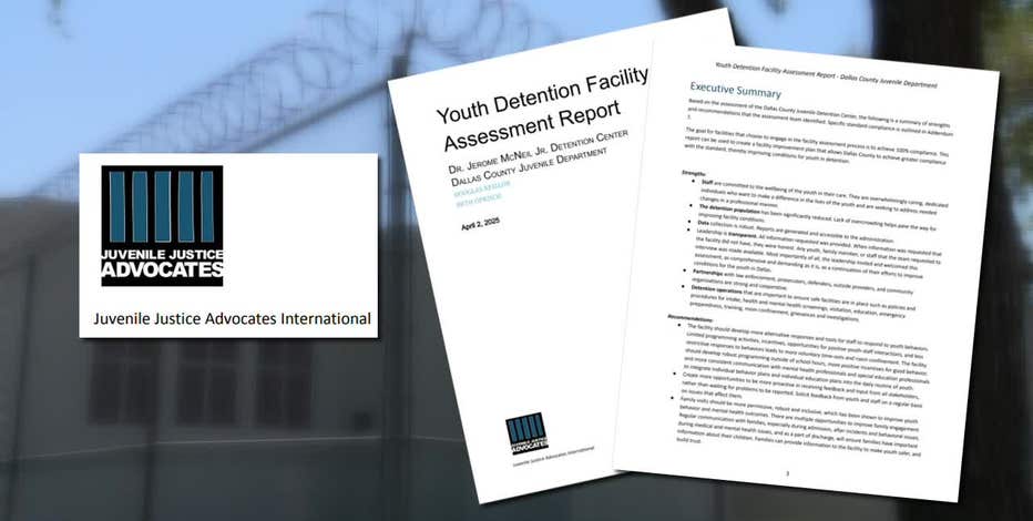 Report gives in-depth evaluation of Dallas County juvenile department