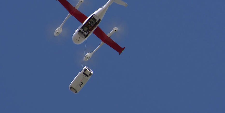 Walmart drone delivery service now available in Mesquite