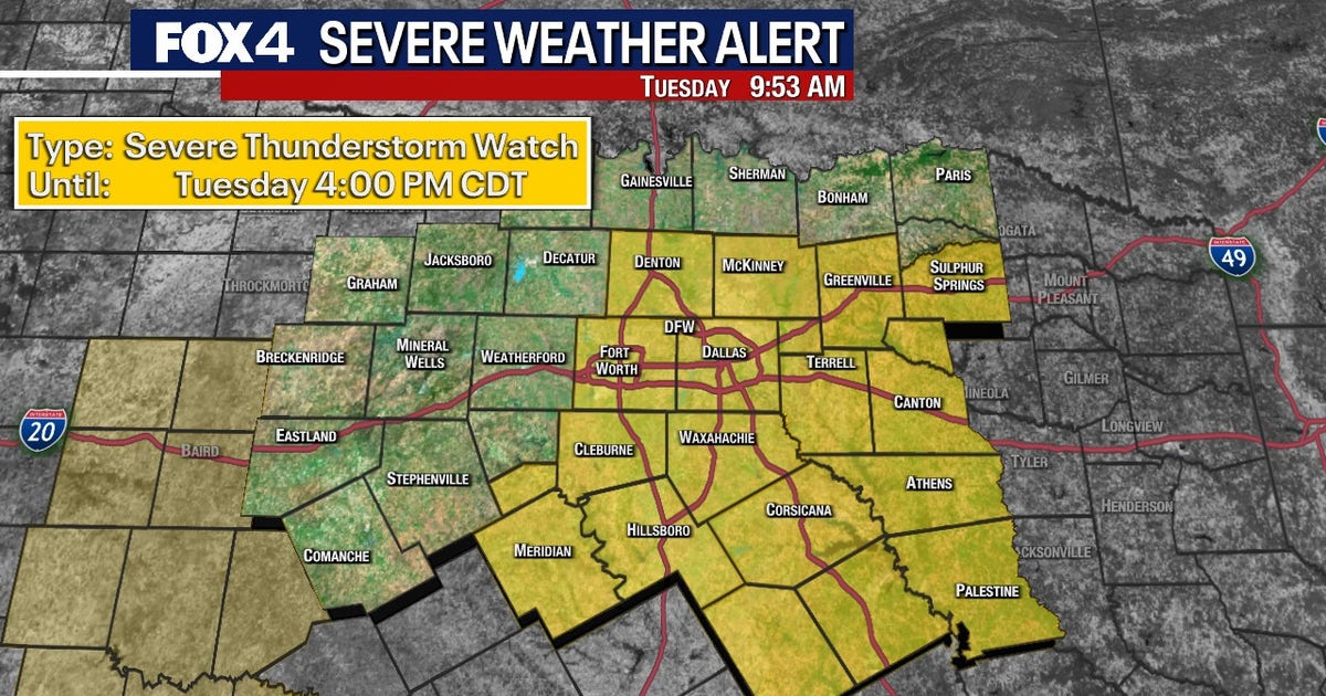 Dallas Weather: Stormy day in North Texas | FOX 4 Dallas-Fort Worth