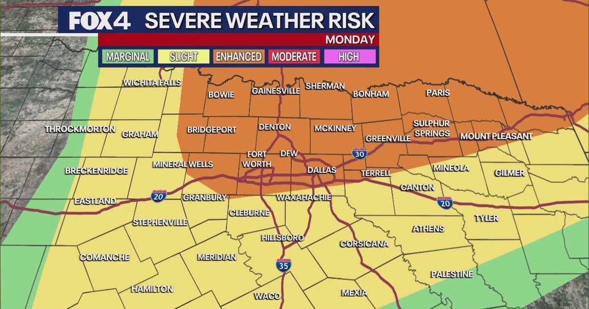 Dallas weather: Severe storms move through North Texas Sunday night ...