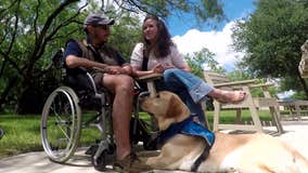 Former Waxahachie teacher says new service dog is like a missing puzzle piece