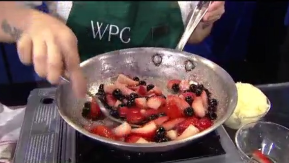 Pearl sugar liege waffle recipe from Wolfgang Puck