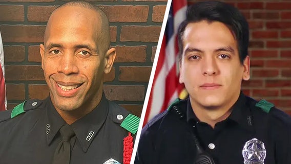 Dallas police honor 2 officers killed in the line of duty this year