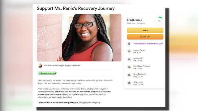 Dallas School Shooting: Bullet flew through teacher's glasses and narrowly missed her eye, report says