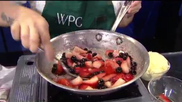 Pearl sugar liege waffle recipe from Wolfgang Puck