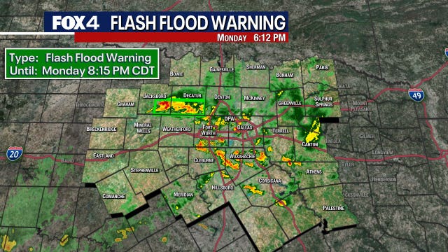 Dallas weather: Flood watch in effect for multiple counties