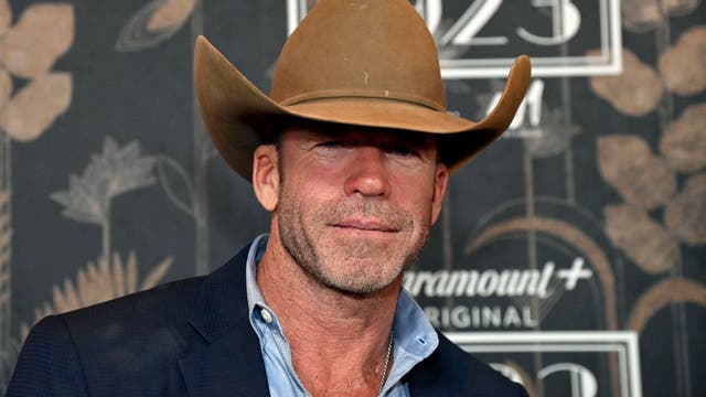 Taylor Sheridan receives an honorary degree from TCU