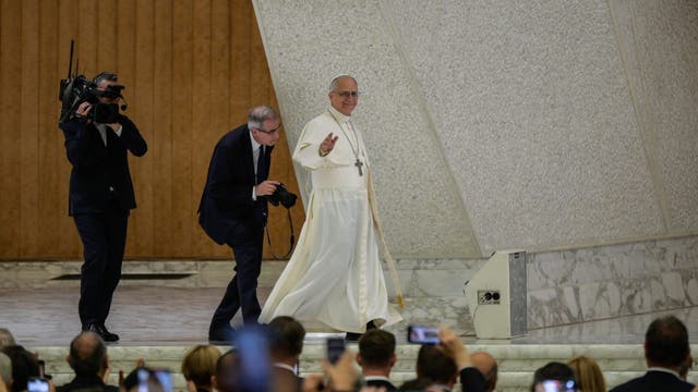 Pope Leo XIV calls for release of imprisoned journalists around world